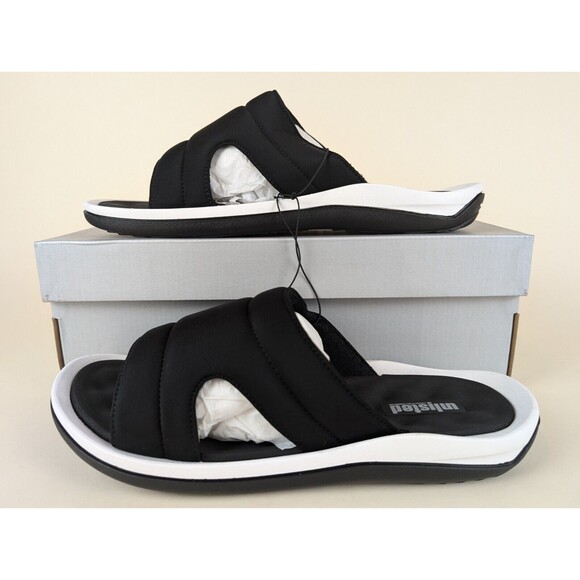 Kenneth Cole Other - Unlisted Kenneth Cole Sandals Mens 13 M Quinn Quilted Slides Black Shoes NEW